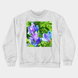 Blue Lavender Crewneck Sweatshirt